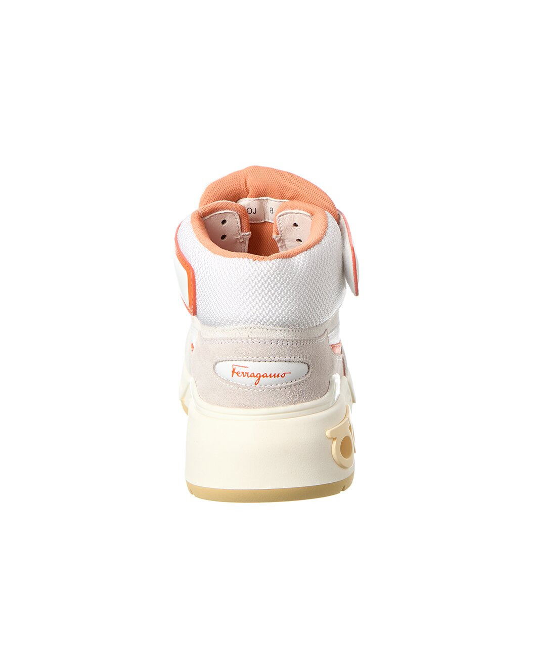 Ferragamo Leather High-Top Sneaker - 3