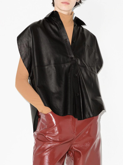 MM6 Maison Margiela oversize sleeveless top outlook