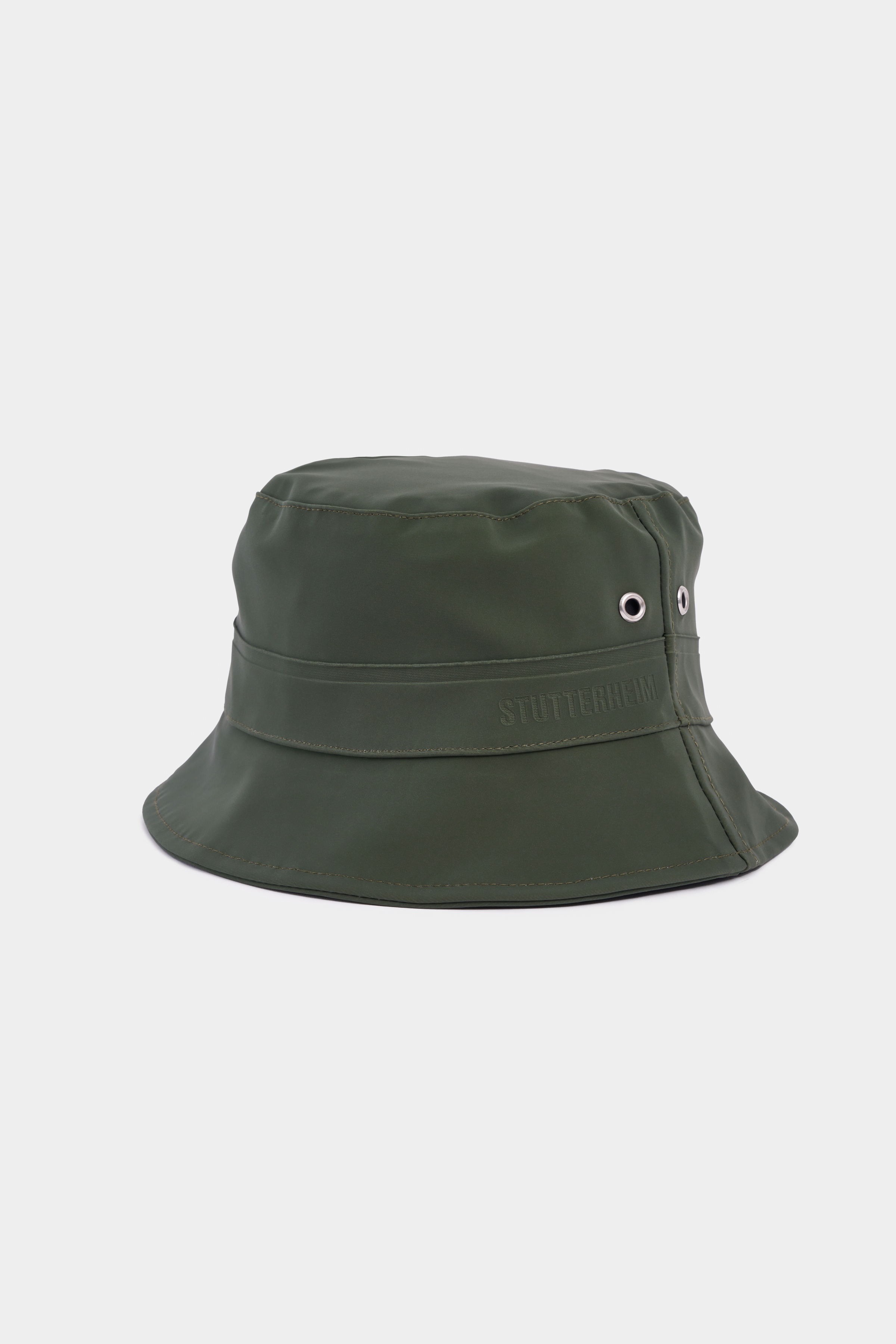 Beckholmen Matte Bucket Hat Green - 1