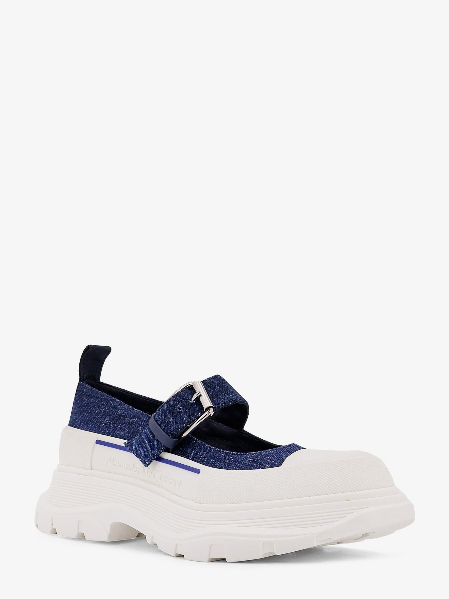 Alexander Mcqueen Women Denim Mary Jane - 2