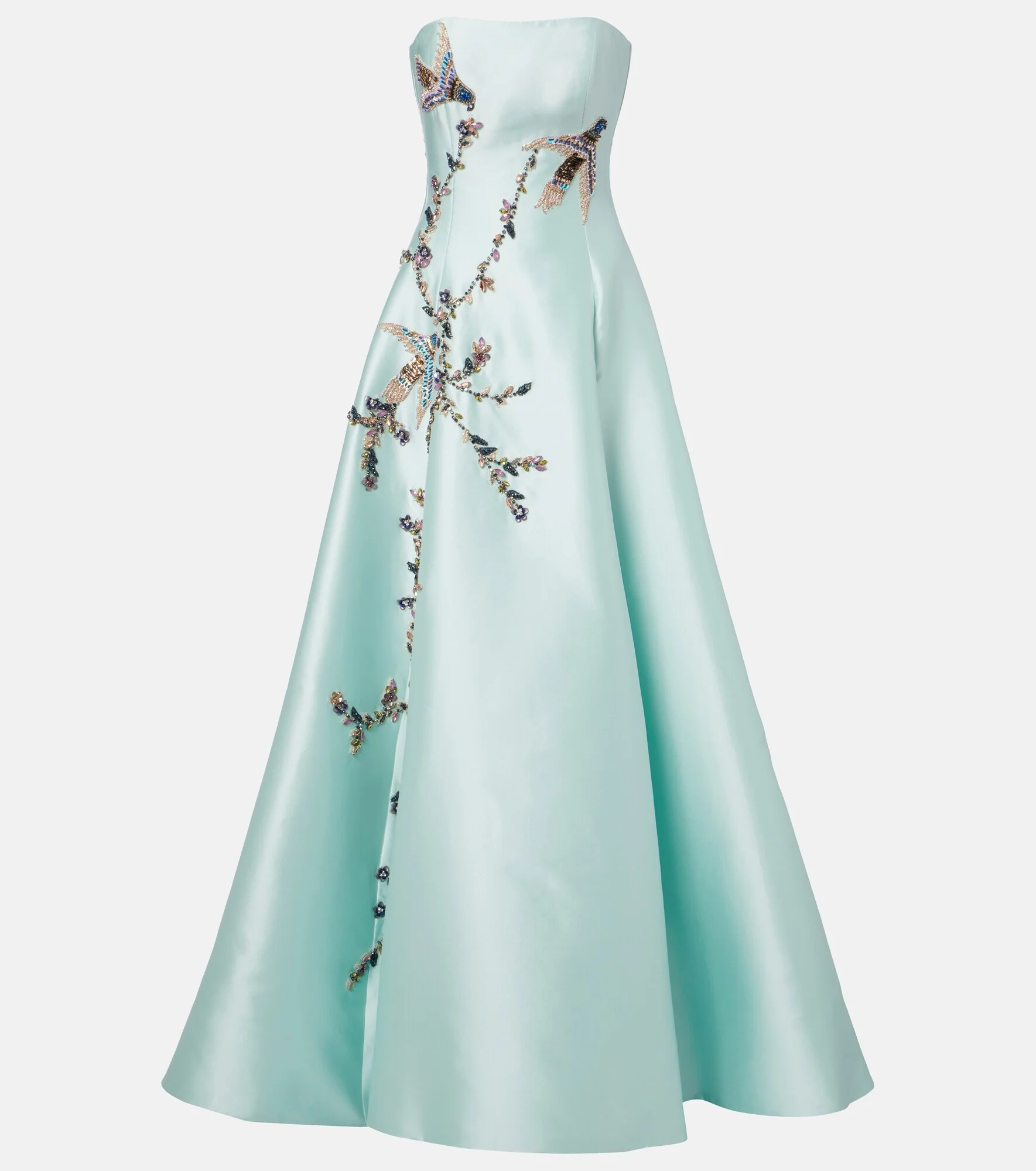 Mavia embellished bustier gown - 1
