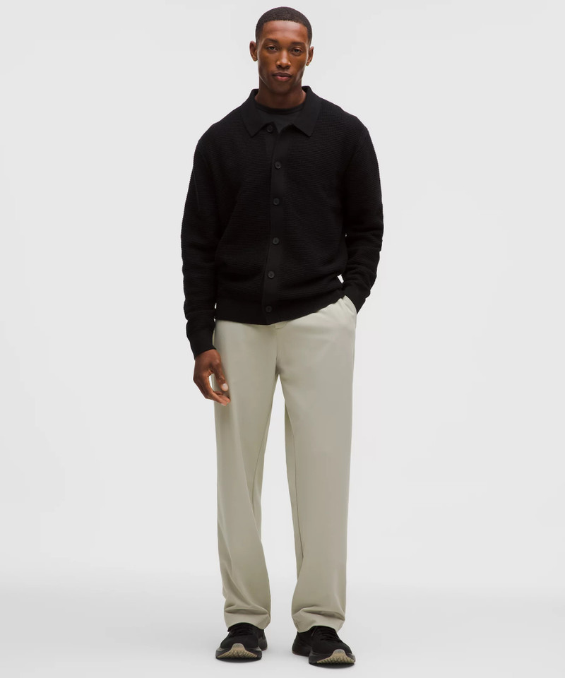 lululemon Cotton-Blend Knit Collared Cardigan outlook