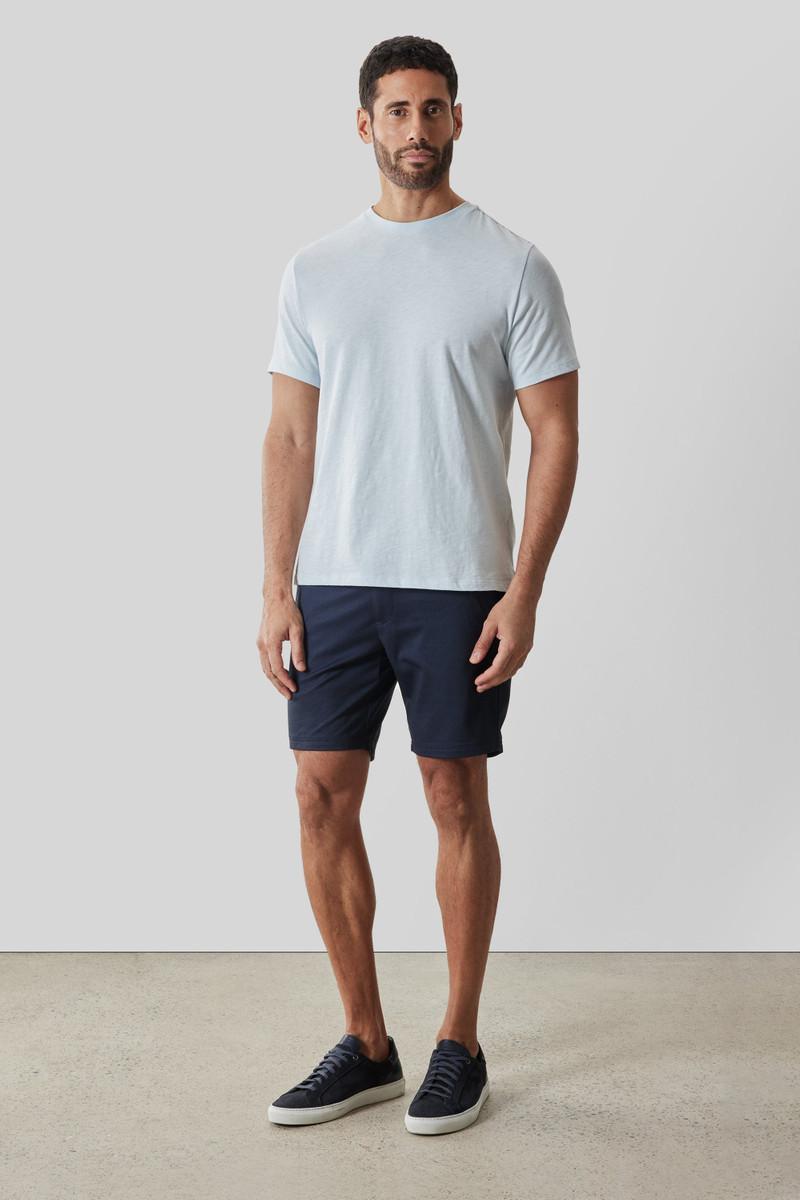 ROBERT BARAKETT Brightwood Short Sleeve Slub Tee outlook