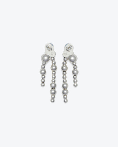 Nanushka BEADED DROP - Recycled silver earrings outlook