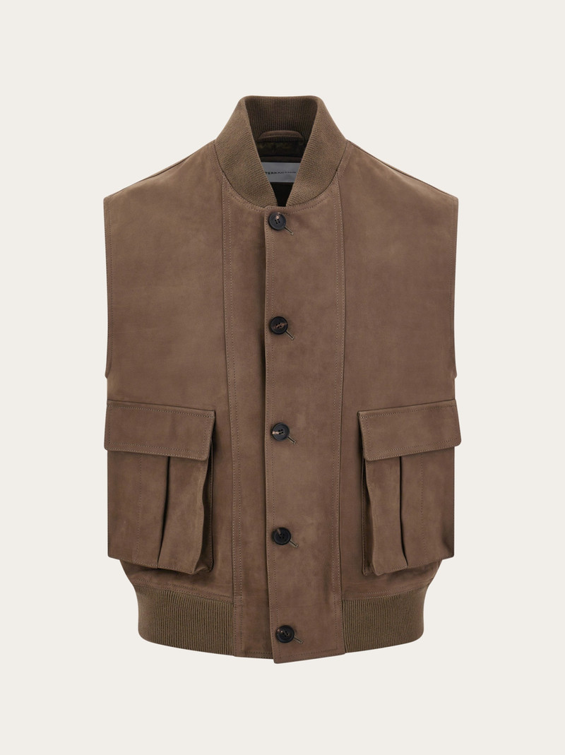 Nubuck gilet 1