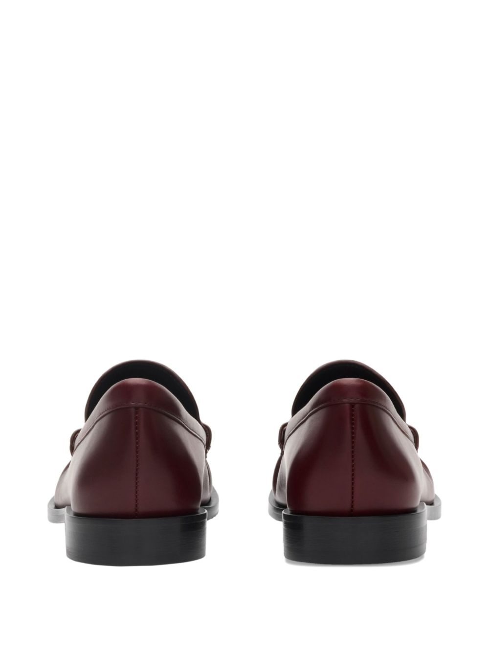 leather cadet loafers - 3