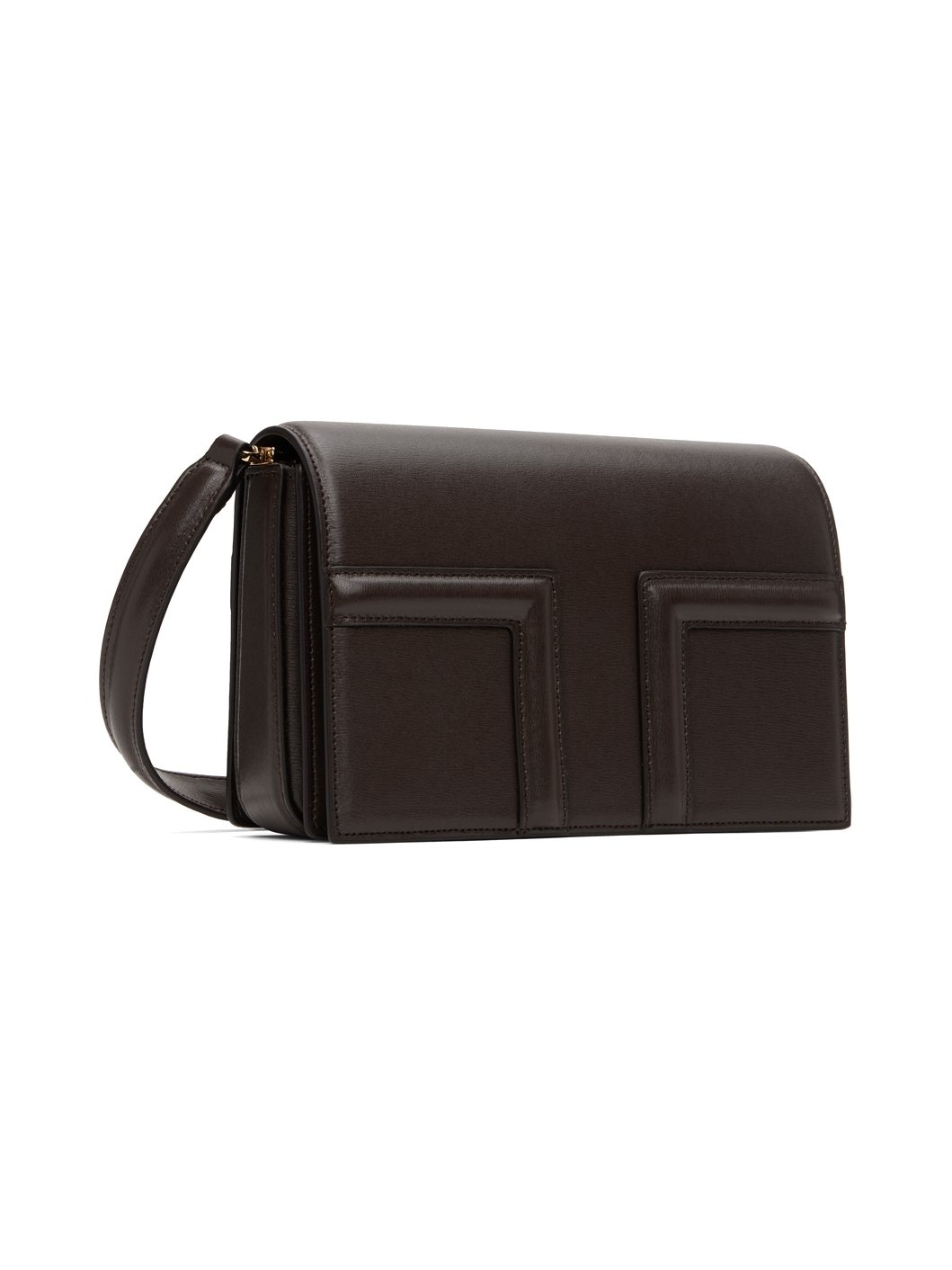 Brown Mini T-Flap Bag - 2