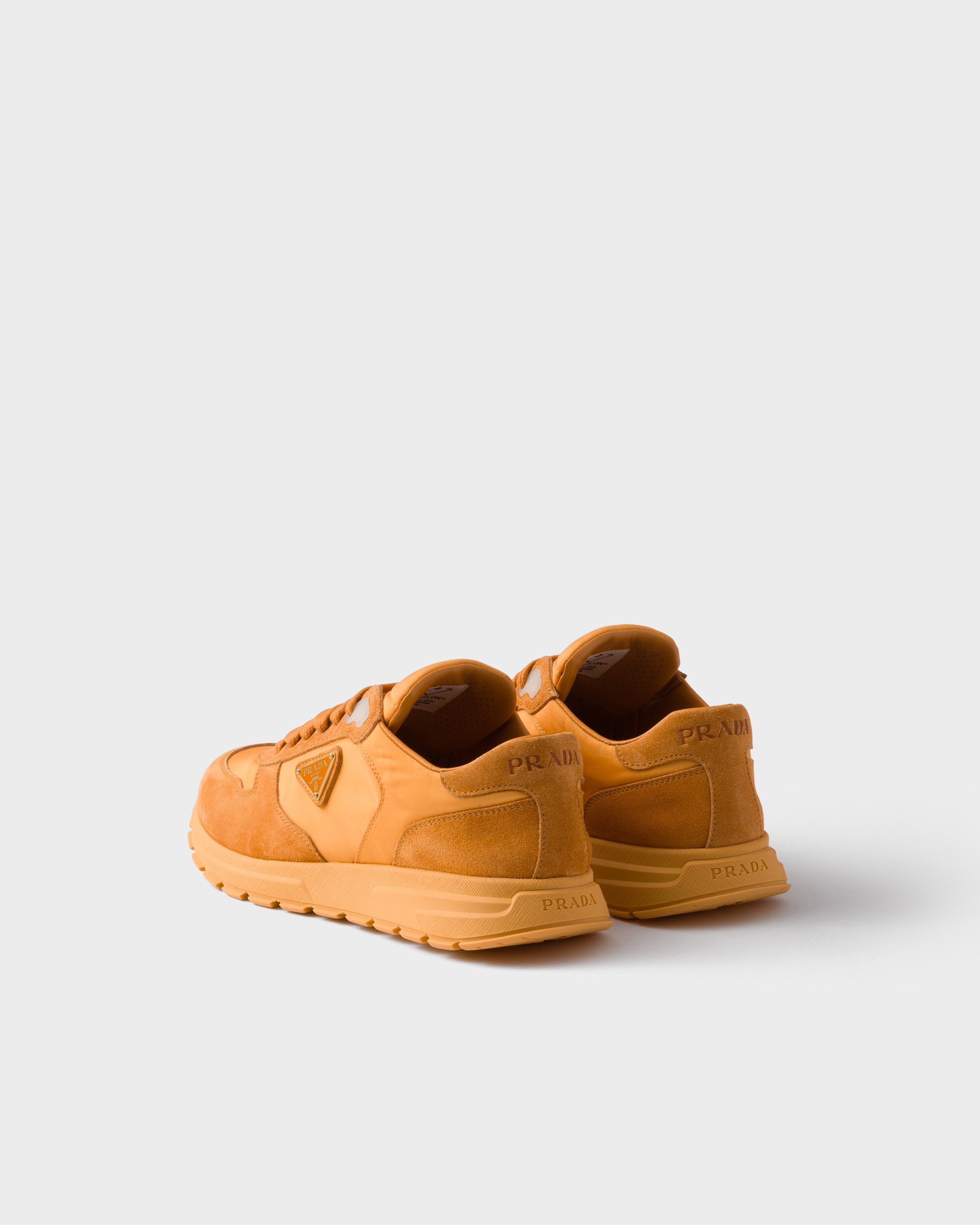Prax 2.0 Re-Nylon and suede sneakers - 4