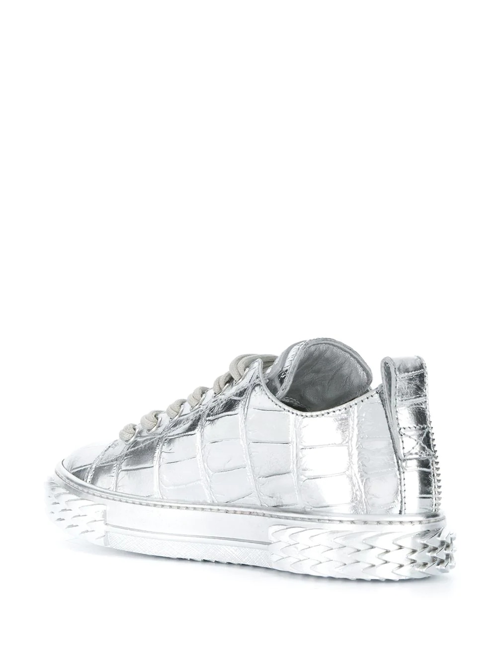 Blabber metallic low-top sneakers - 3