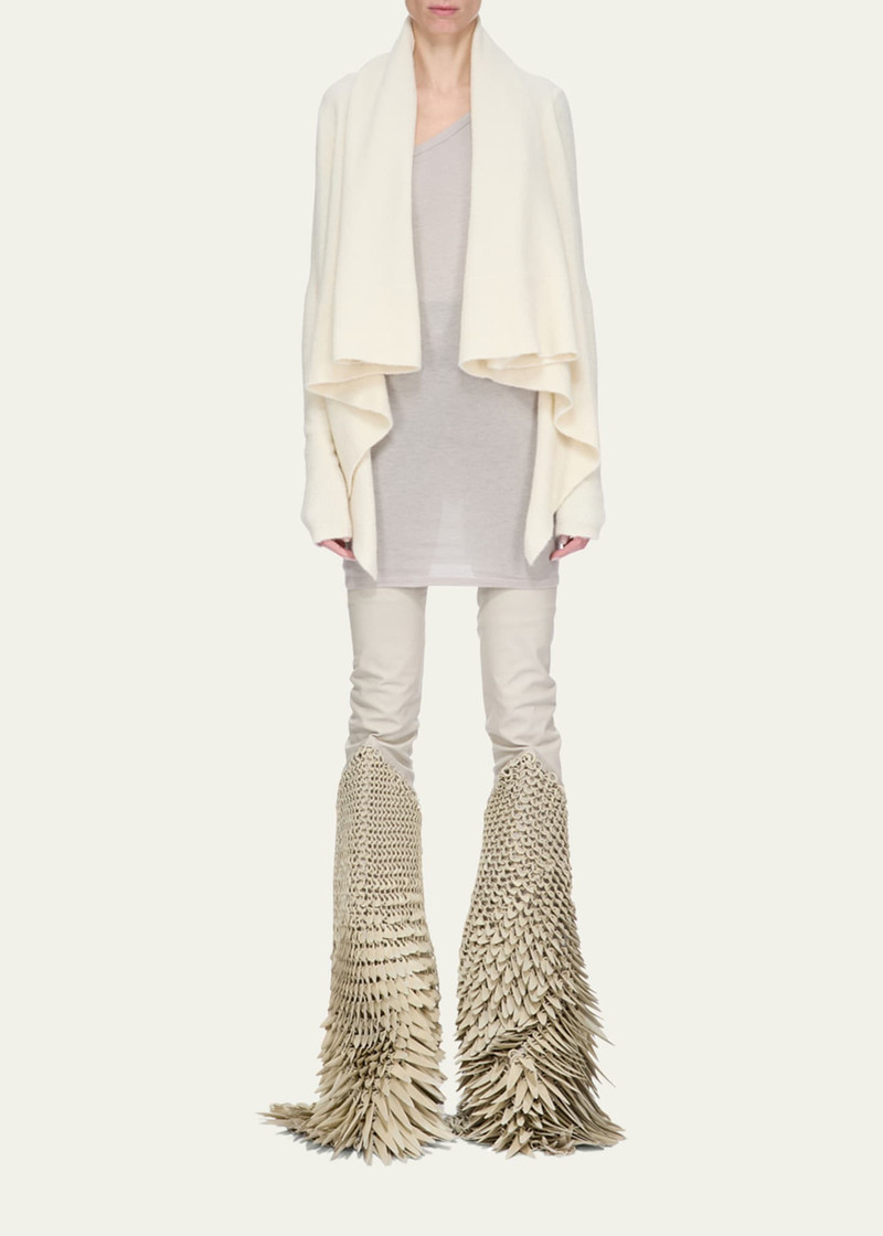 Rick Owens Wrap Asymmetric Cardigan outlook