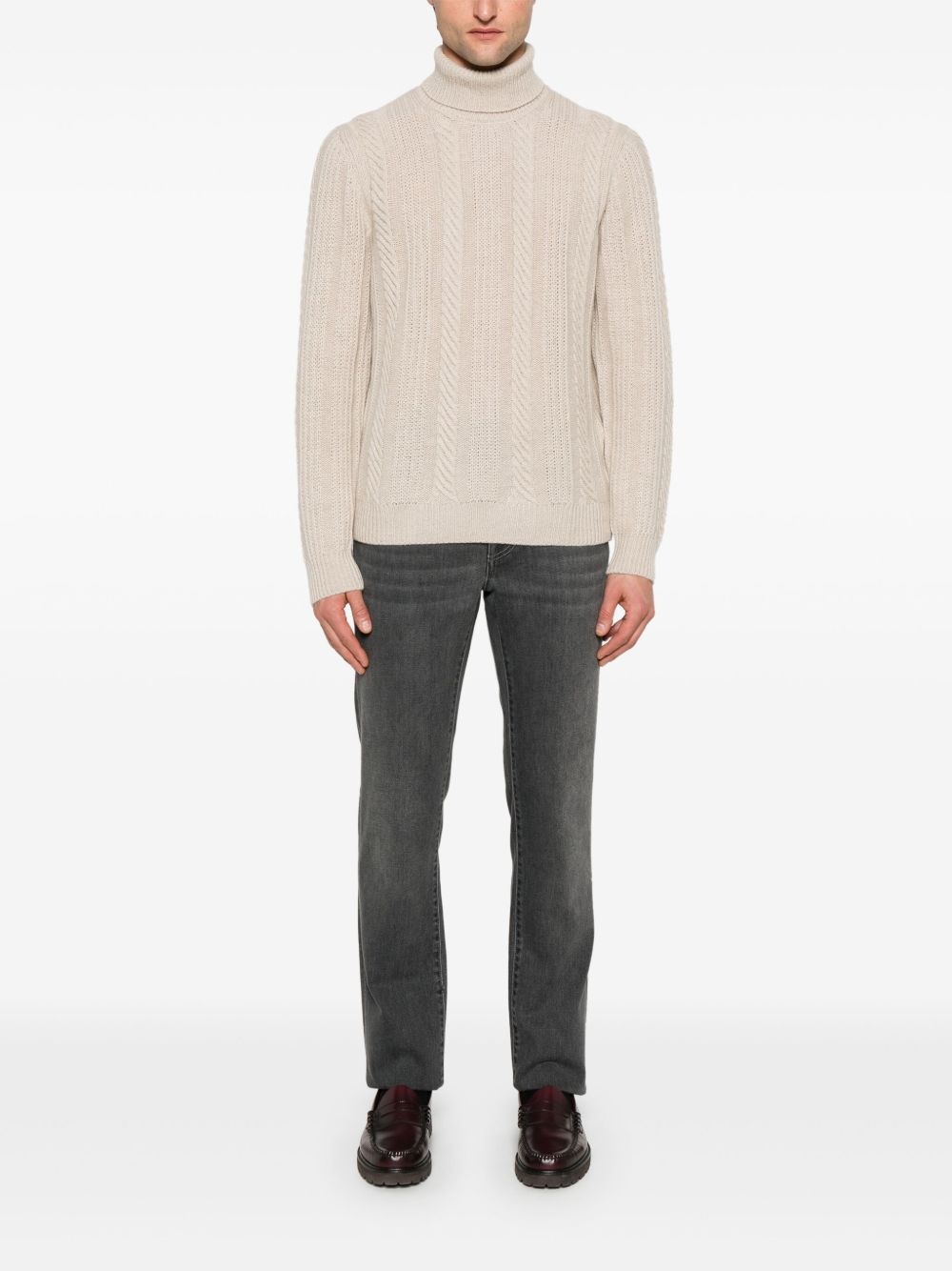 tapered jeans - 2