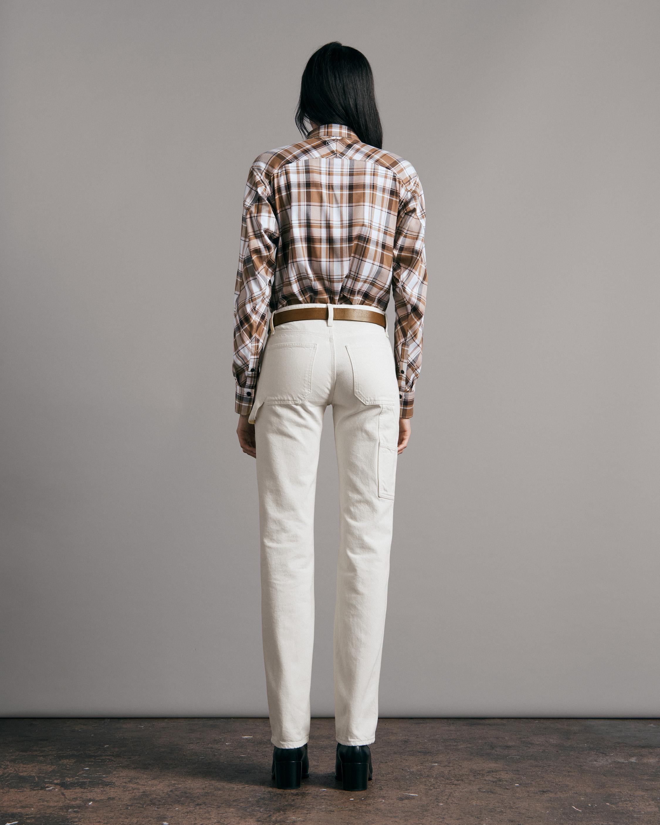Piper Low-Rise Carpenter - Ecru
Slim Fit Light Natural Jean - 5