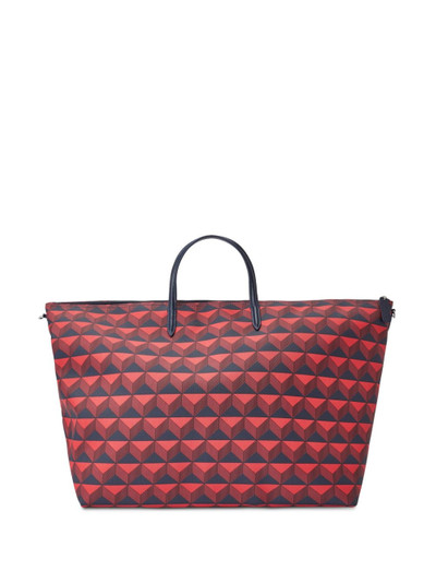 LACOSTE geometric-print tote bag outlook