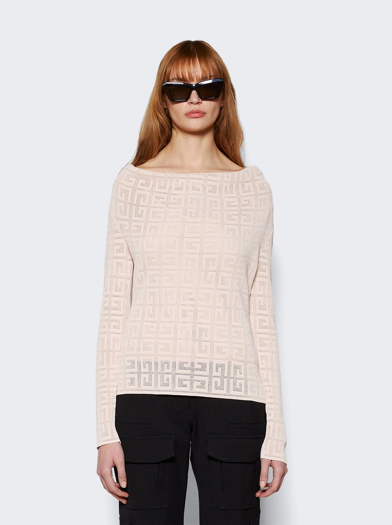 4g Draped Pullover Blush Pink 3