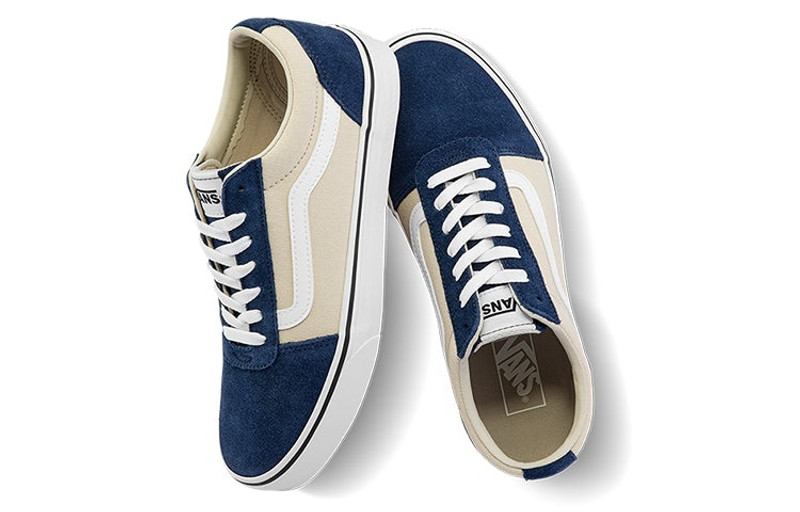 Vans Vans Ward Low-Top Sneakers Blue/Brown VN0A5HTS80M outlook