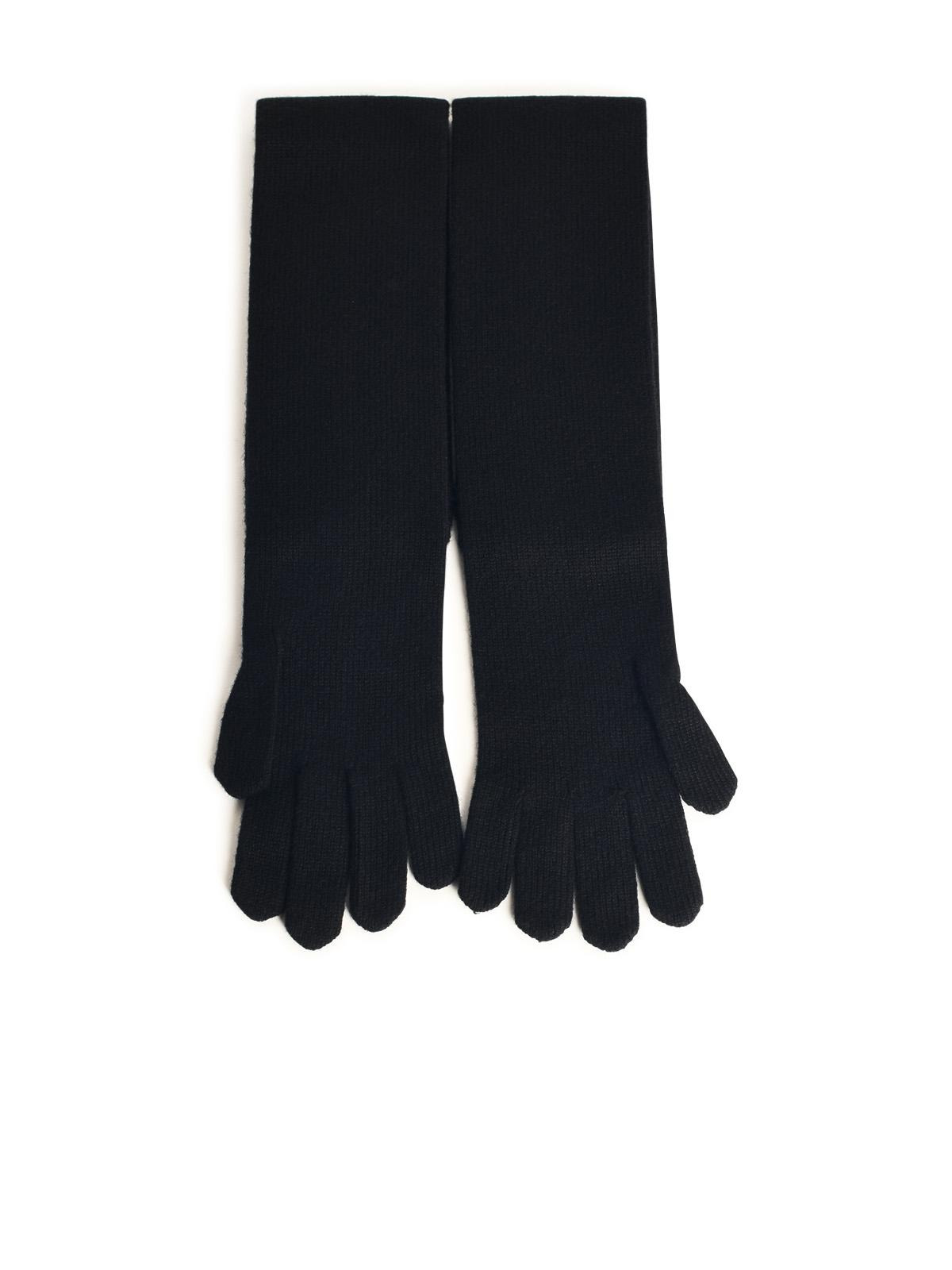 Max Mara 'Timor' Black Cashmere Gloves Women - 1