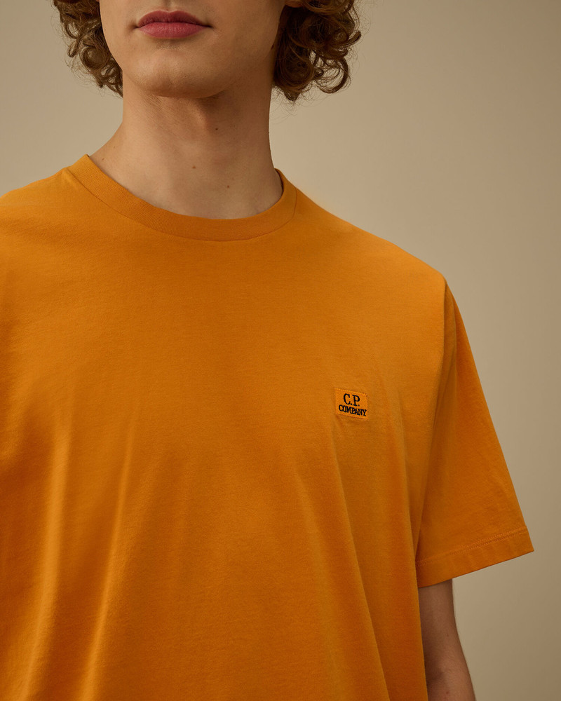 30/1 Jersey Short Sleeve Logo Patch T-Shirt 5