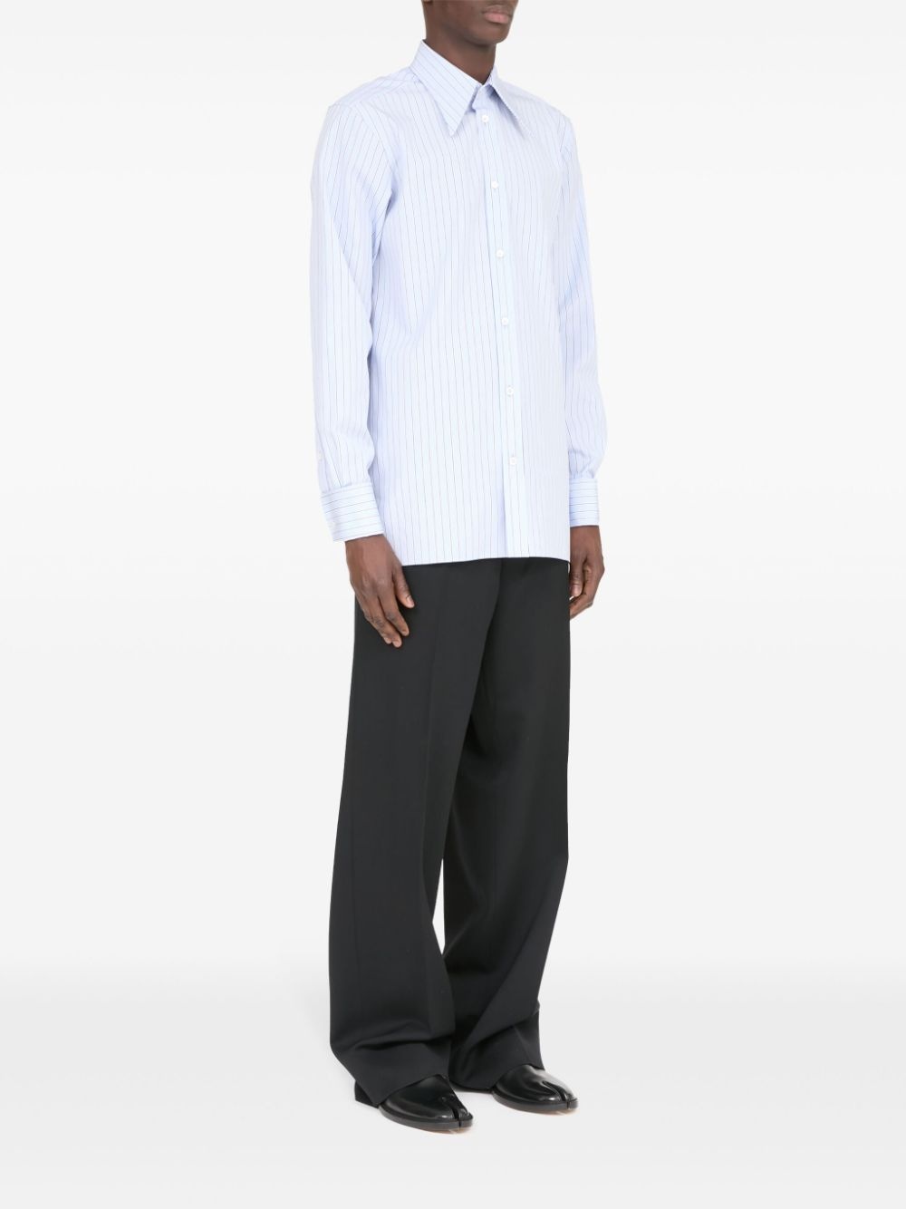 STRIPED COTTON SHIRT - 3
