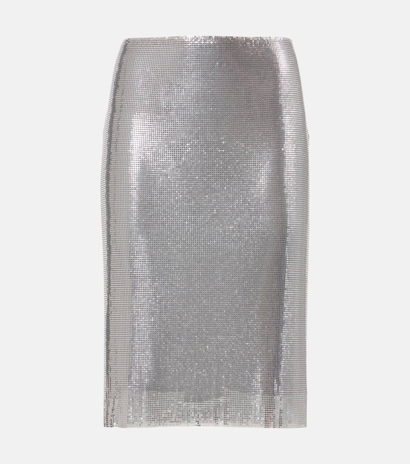 Chainmail pencil skirt - 1
