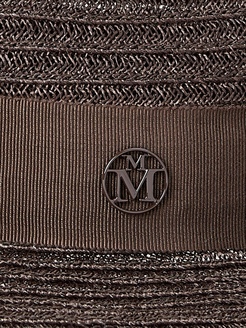 MAISON MICHEL Andre strap-detail sun hat outlook