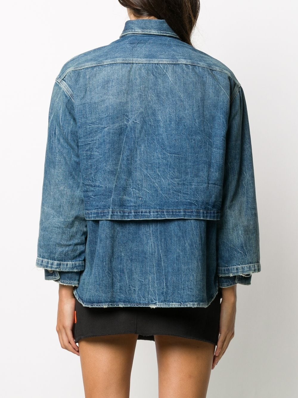 Alice layered denim jacket - 4