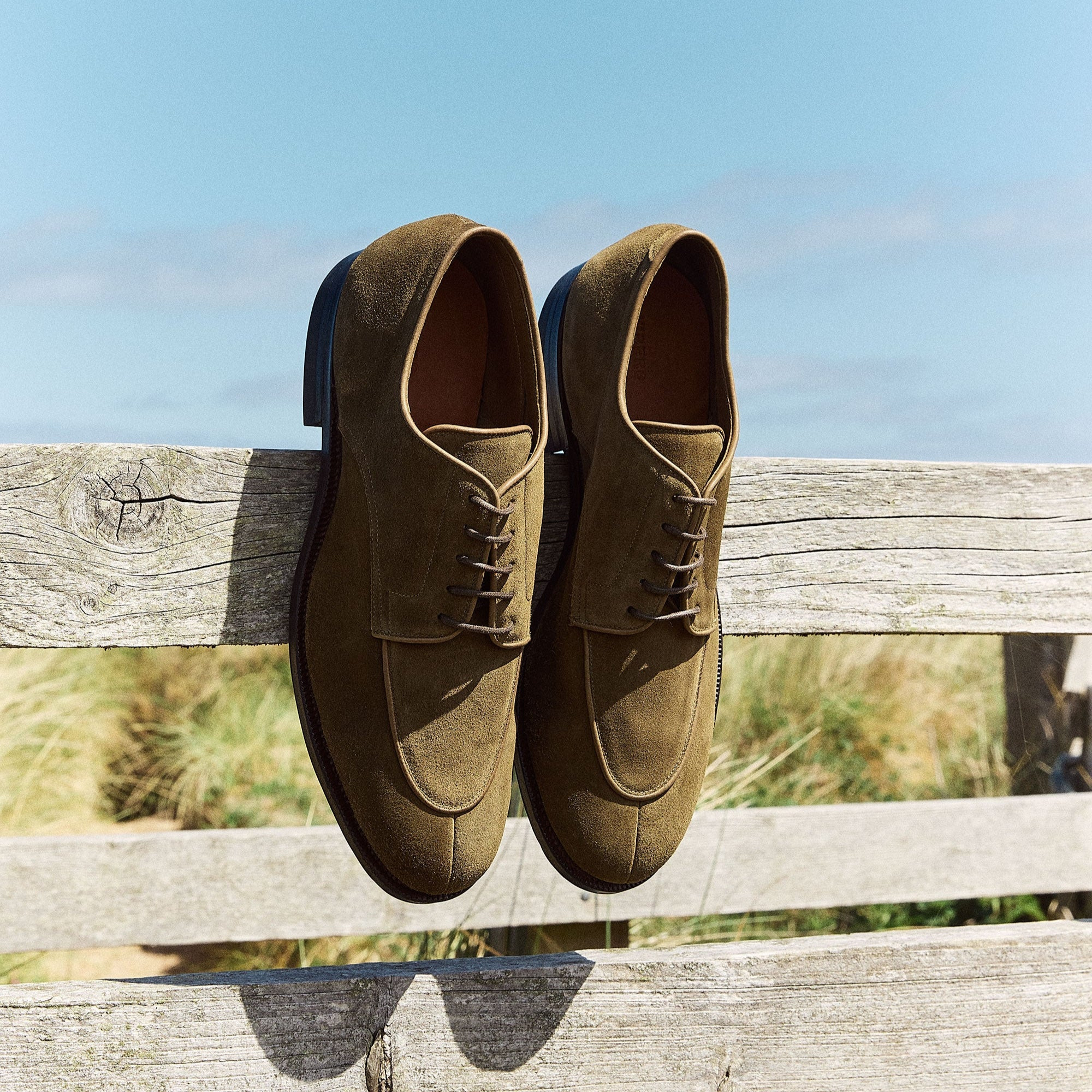 Savoy - Avocado Janus Calf Suede - 4