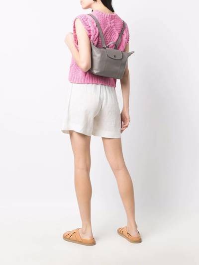 Longchamp Le Pliage Cuir backpack outlook