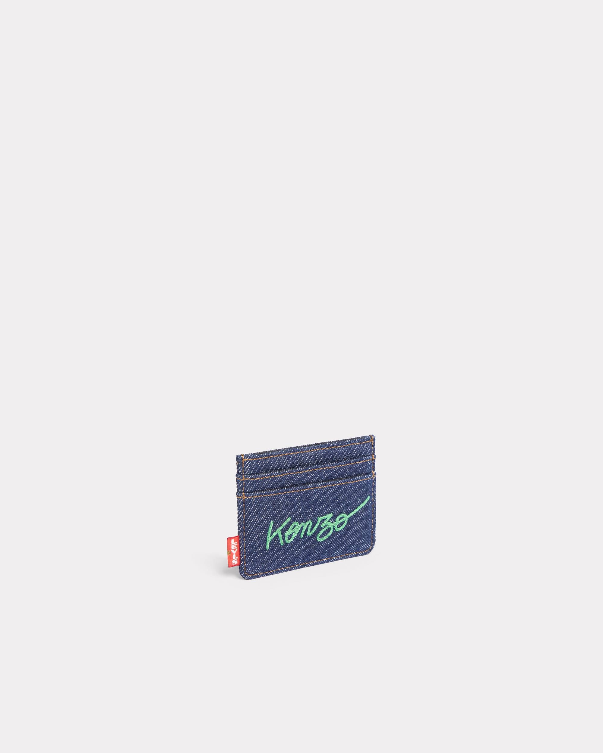 KENZO x LEVI'S® denim card holder - 1