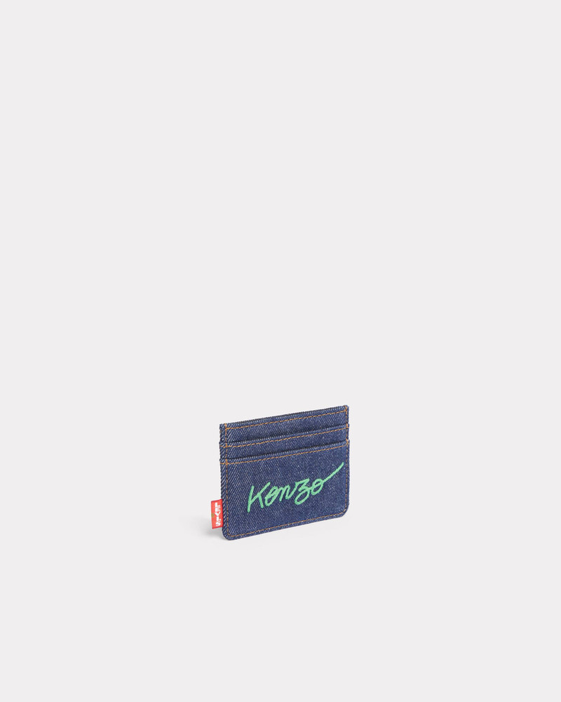 KENZO x LEVI'S® denim card holder 1