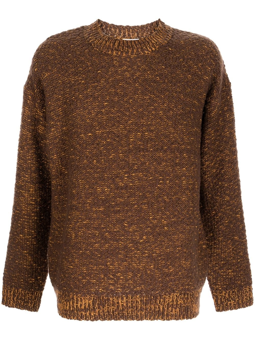 marl-knit wool-blend jumper - 1