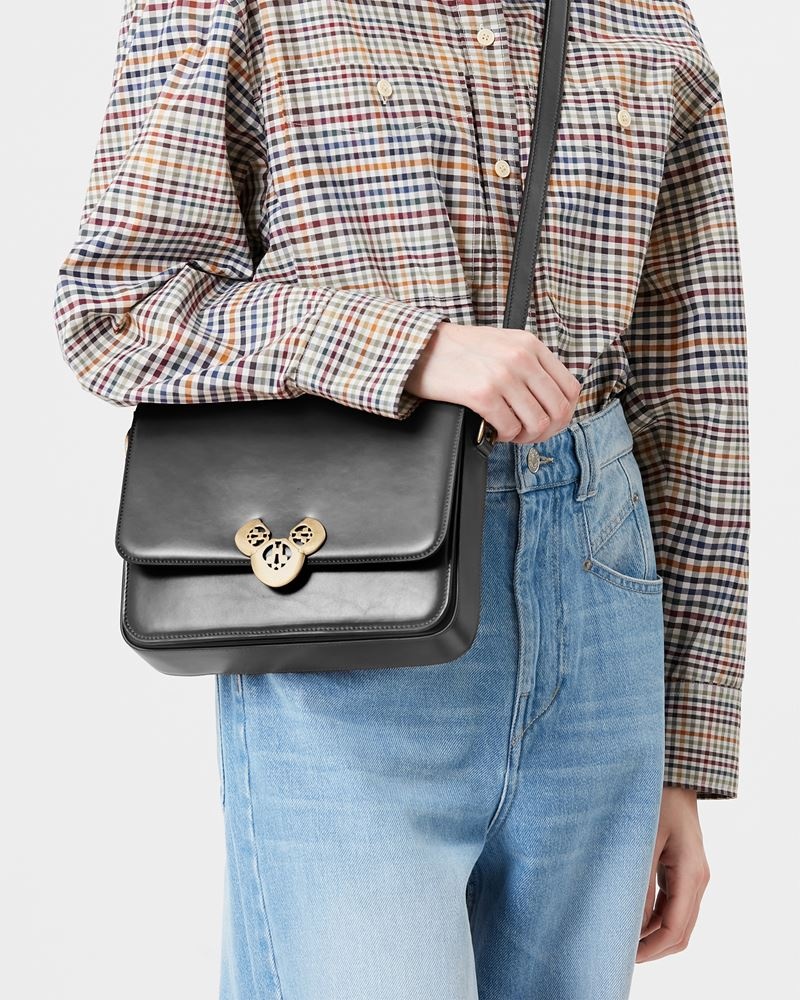 ELDA LEATHER CROSSBODY BAG - 4