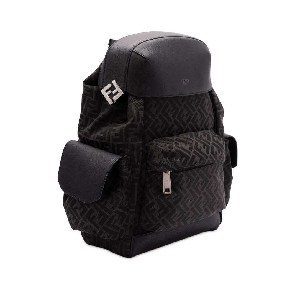 Fendi Black Backpacks Men - 3