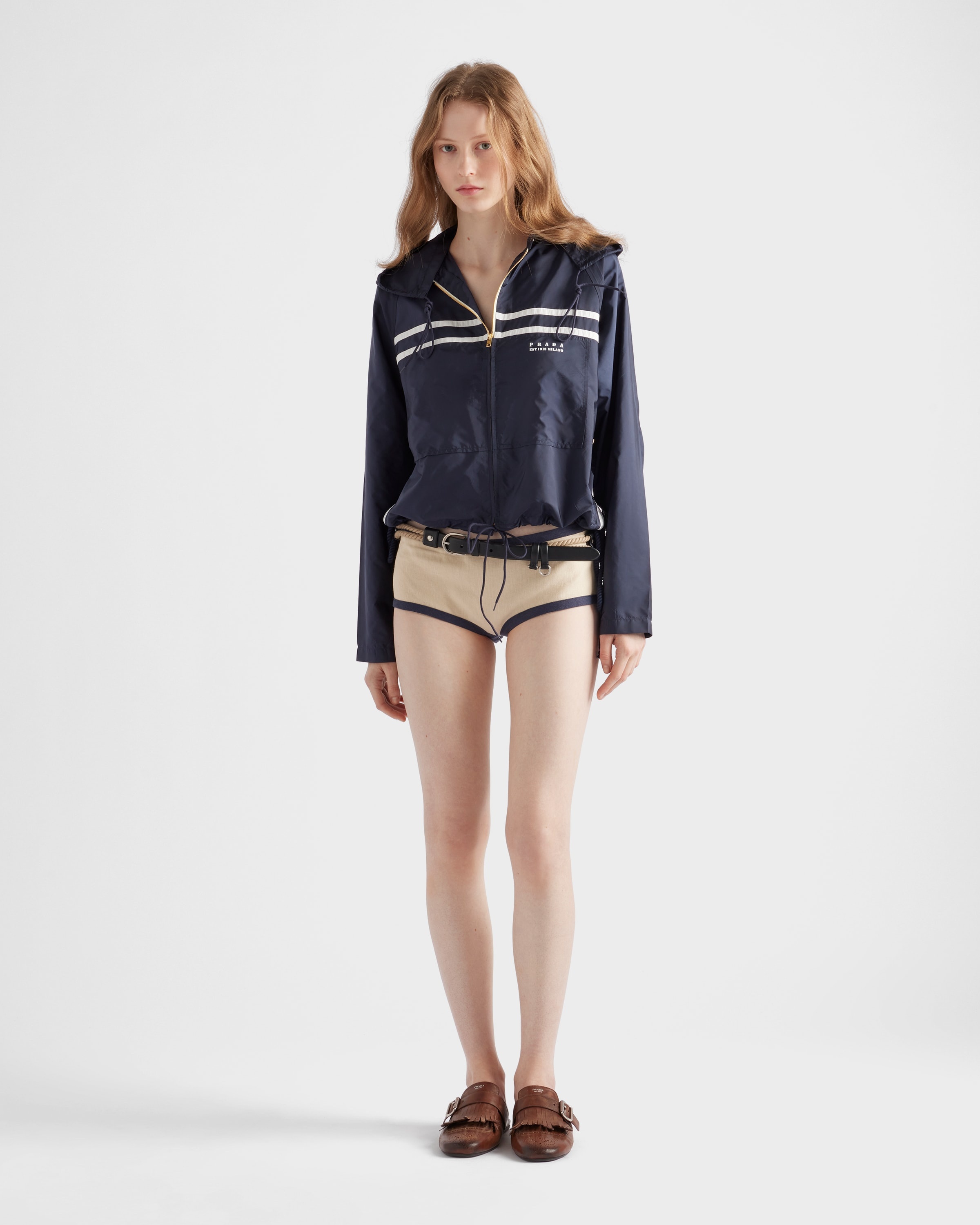 Lightweight Re-Nylon blouson jacket - 2