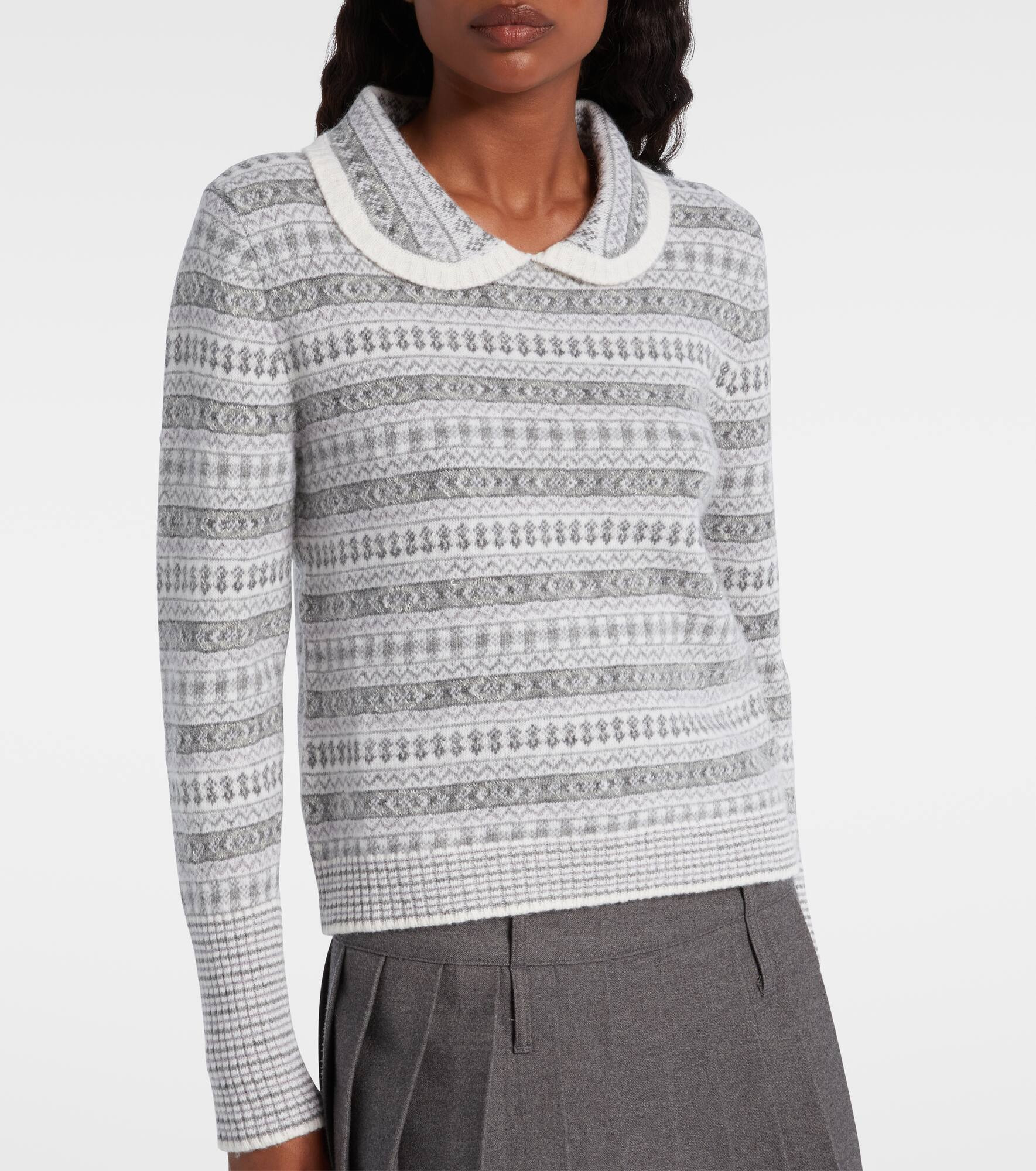 Fair Isle wool-blend jacquard sweater - 7