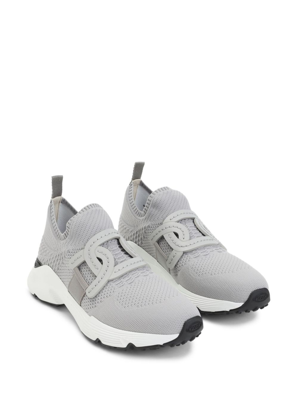 knit slip-on trainers - 2