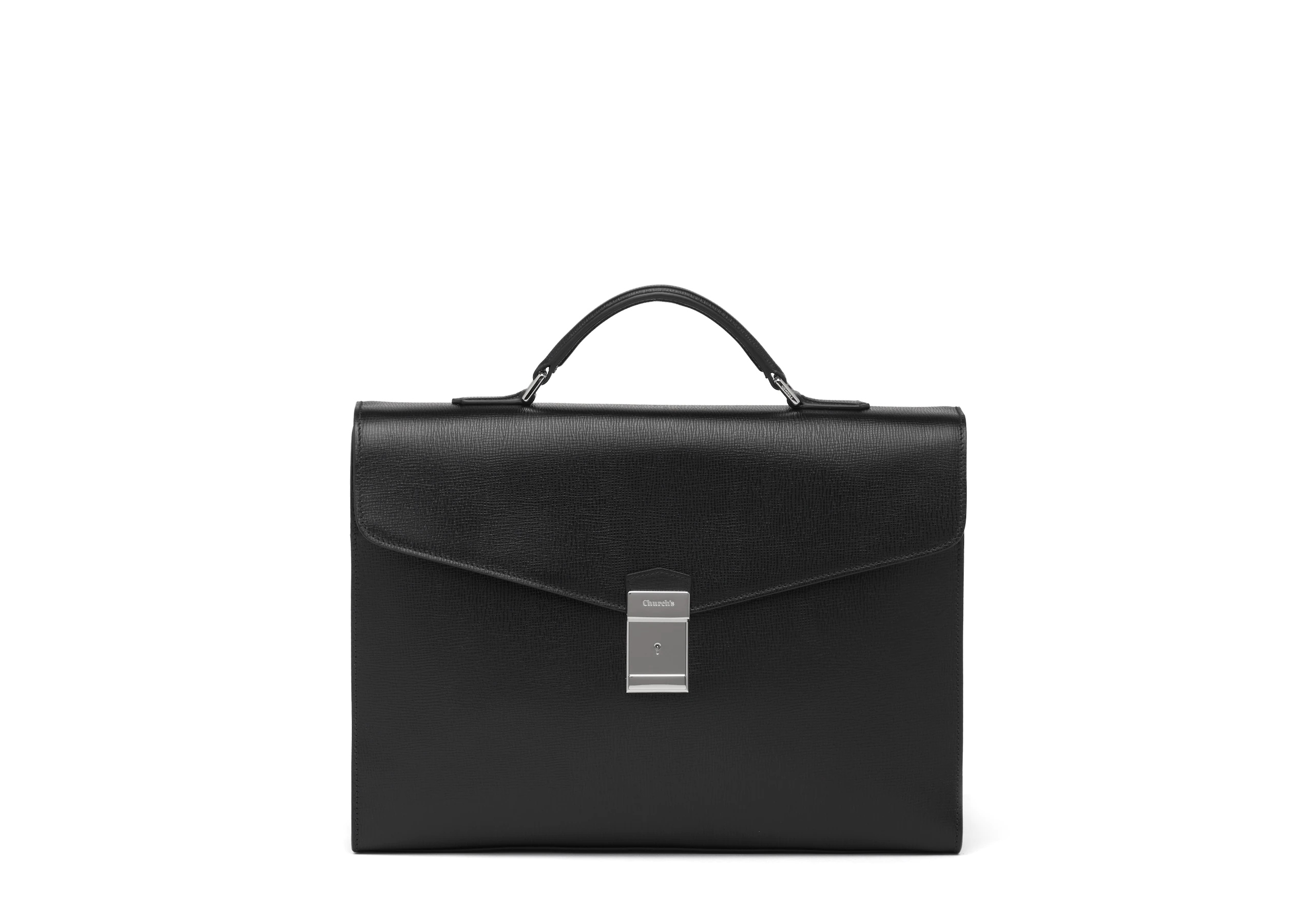 Warwick
St James Leather Briefcase Black - 1