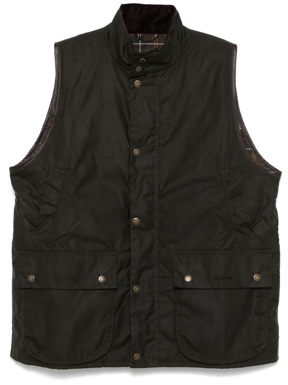 x Barbour waxed gilet - 1