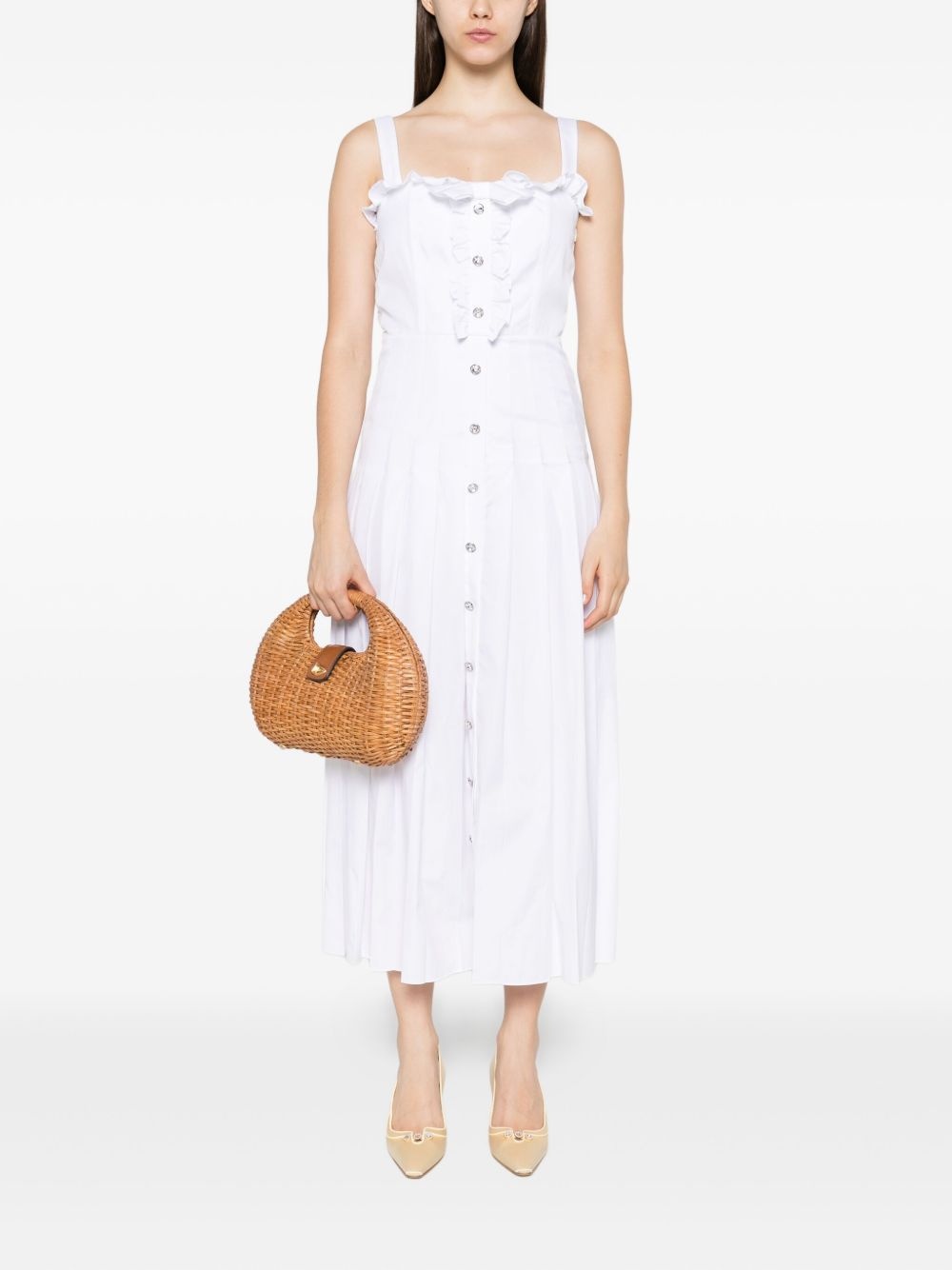 buttoned midi dress - 2