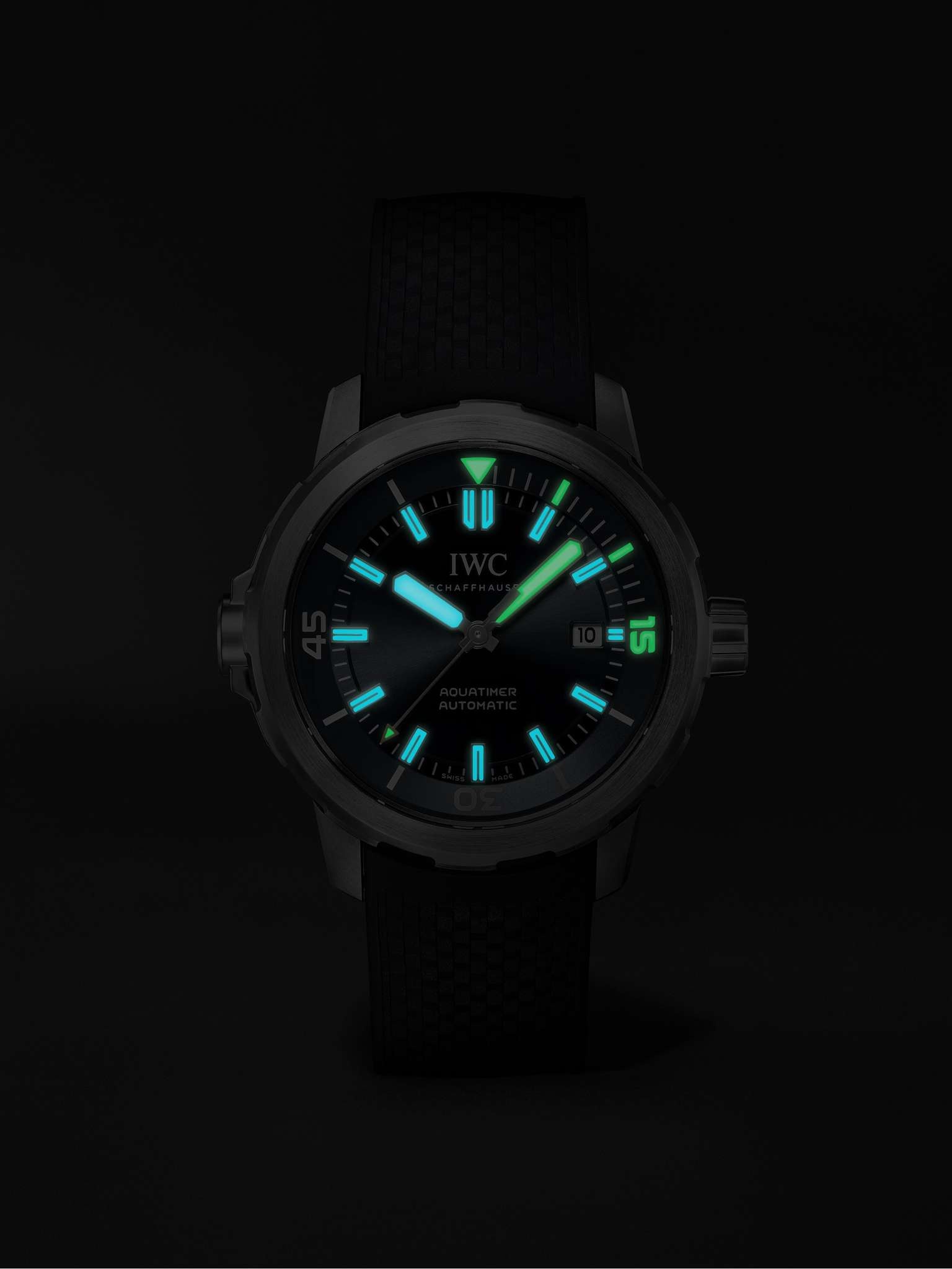 Aquatimer Expedition Jacques-Yves Cousteau Automatic 42mm Stainless Steel and Rubber Watch, Ref. No. - 9
