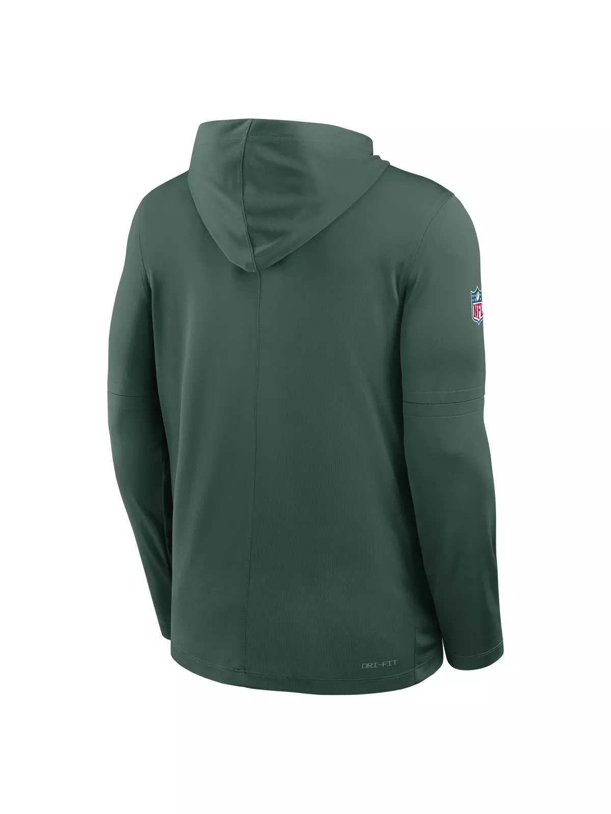 Green Bay Packers Long Sleeve Hoodie Tee-Green - 2