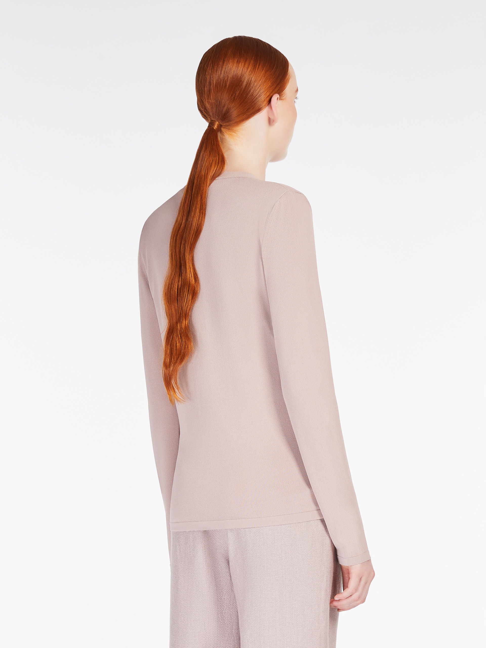 CANAPA Viscose crepe cardigan - 4