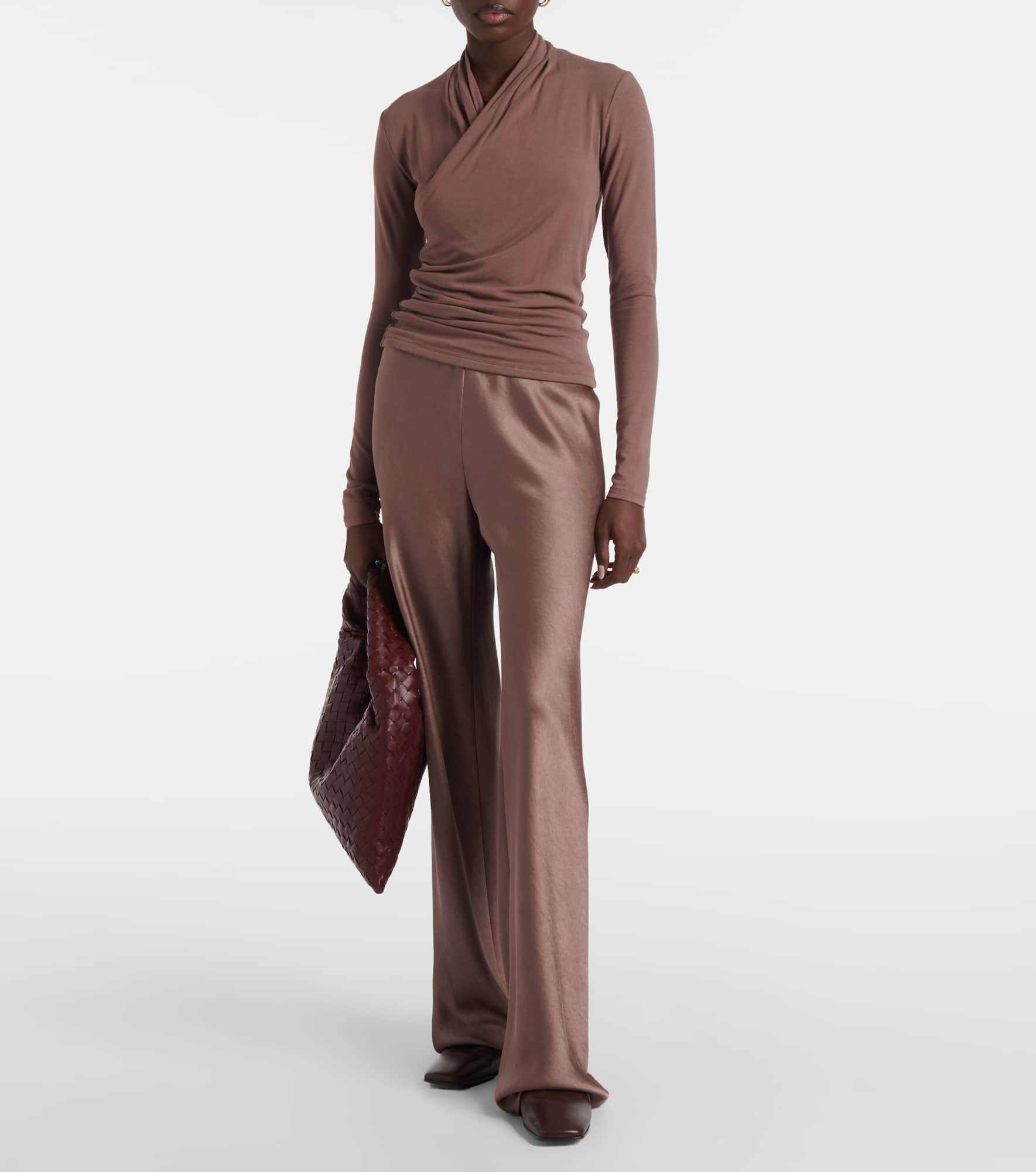 Jersey wrap top - 2
