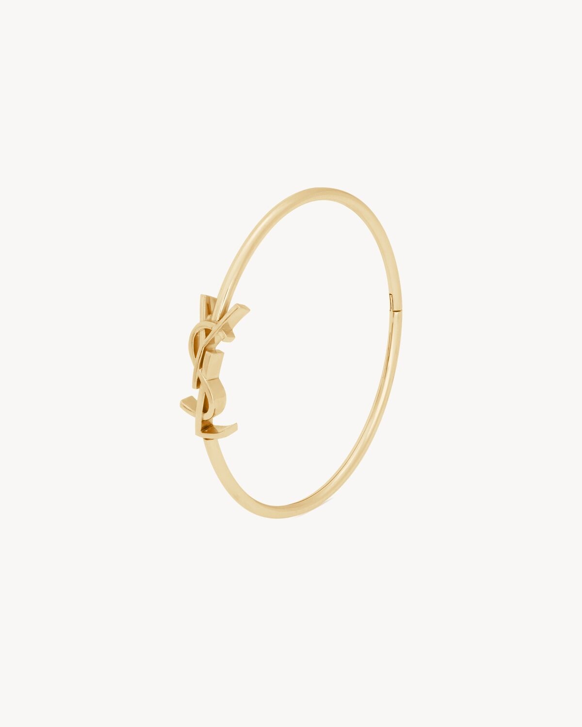 CASSANDRE HINGED BANGLE IN 18K YELLOW GOLD - 2