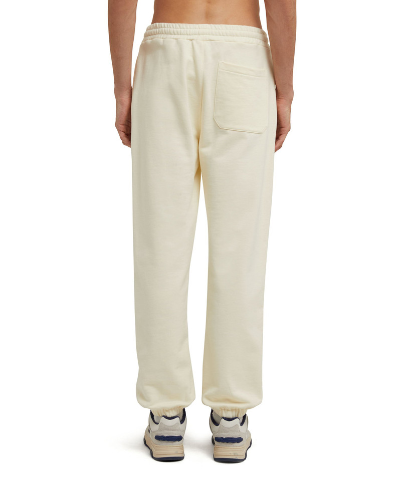 Organic cotton jogging trousers certified by the MSGM Fantastic Green Capsule 3