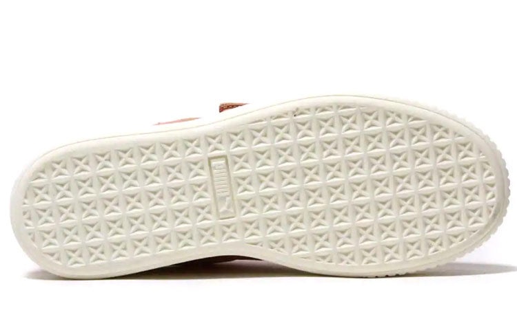 (WMNS) PUMA Suede Platform Strap 'Cameo Brown' 364586-03 - 5
