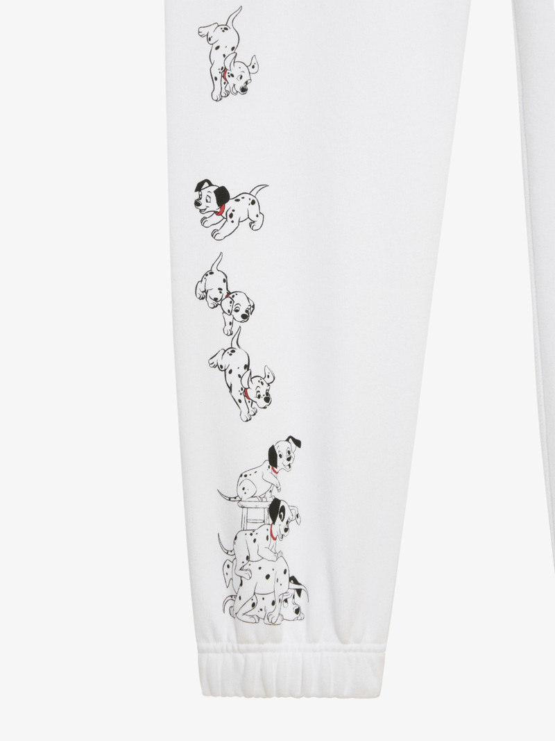 SLIM FIT 101 DALMATIANS JOGGER PANTS IN PRINTED FELPA 7