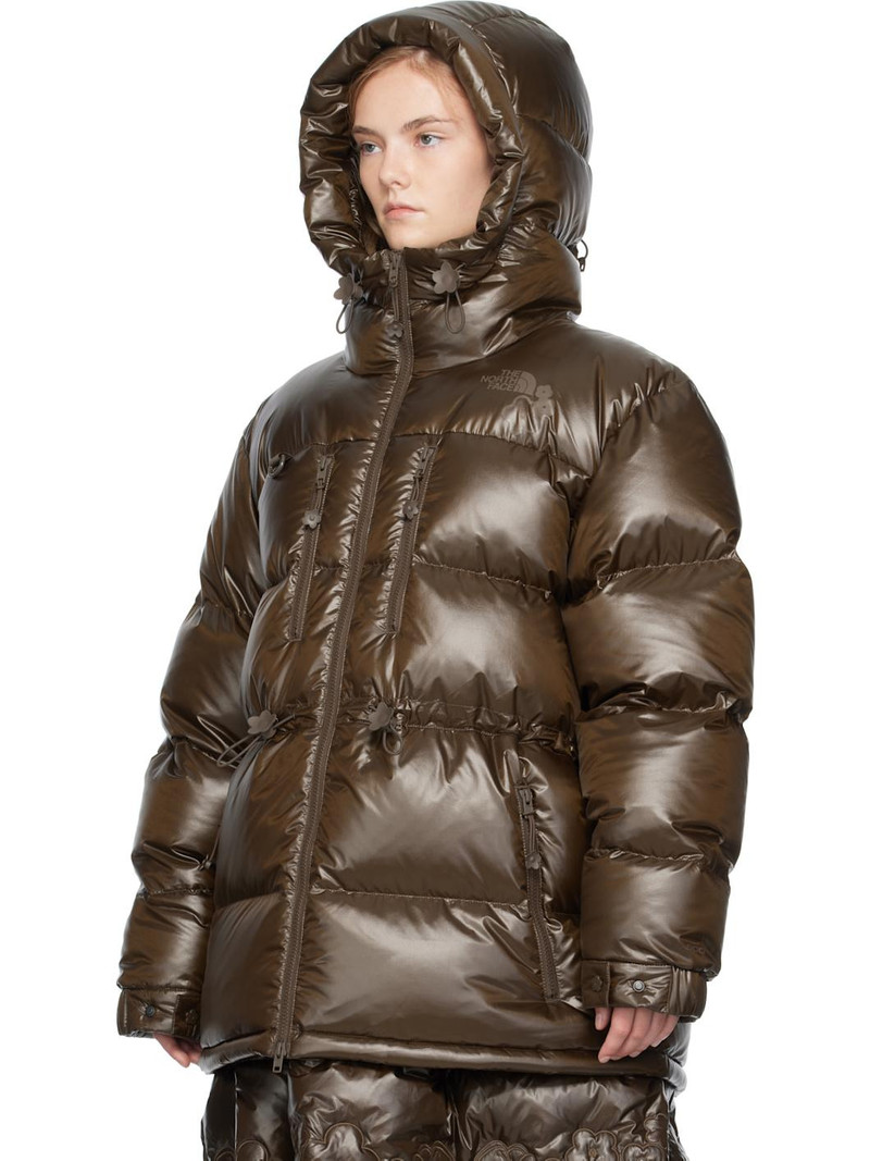 CECILIE BAHNSEN Brown The North Face Edition Himalayan Down Jacket outlook