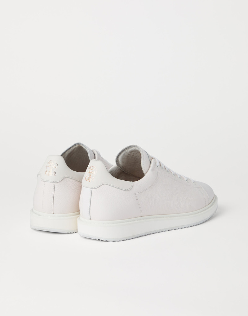 Brunello Cucinelli Grained calfskin sneakers outlook