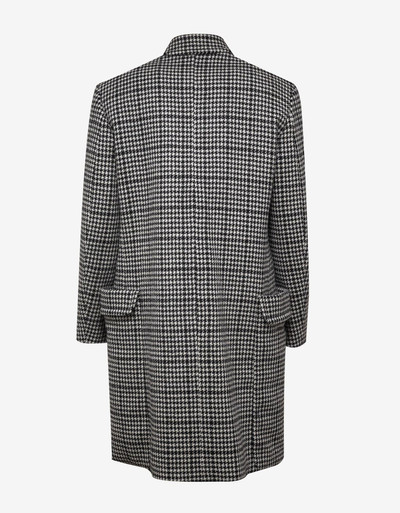 Raf Simons Houndstooth Check Wool Coat outlook
