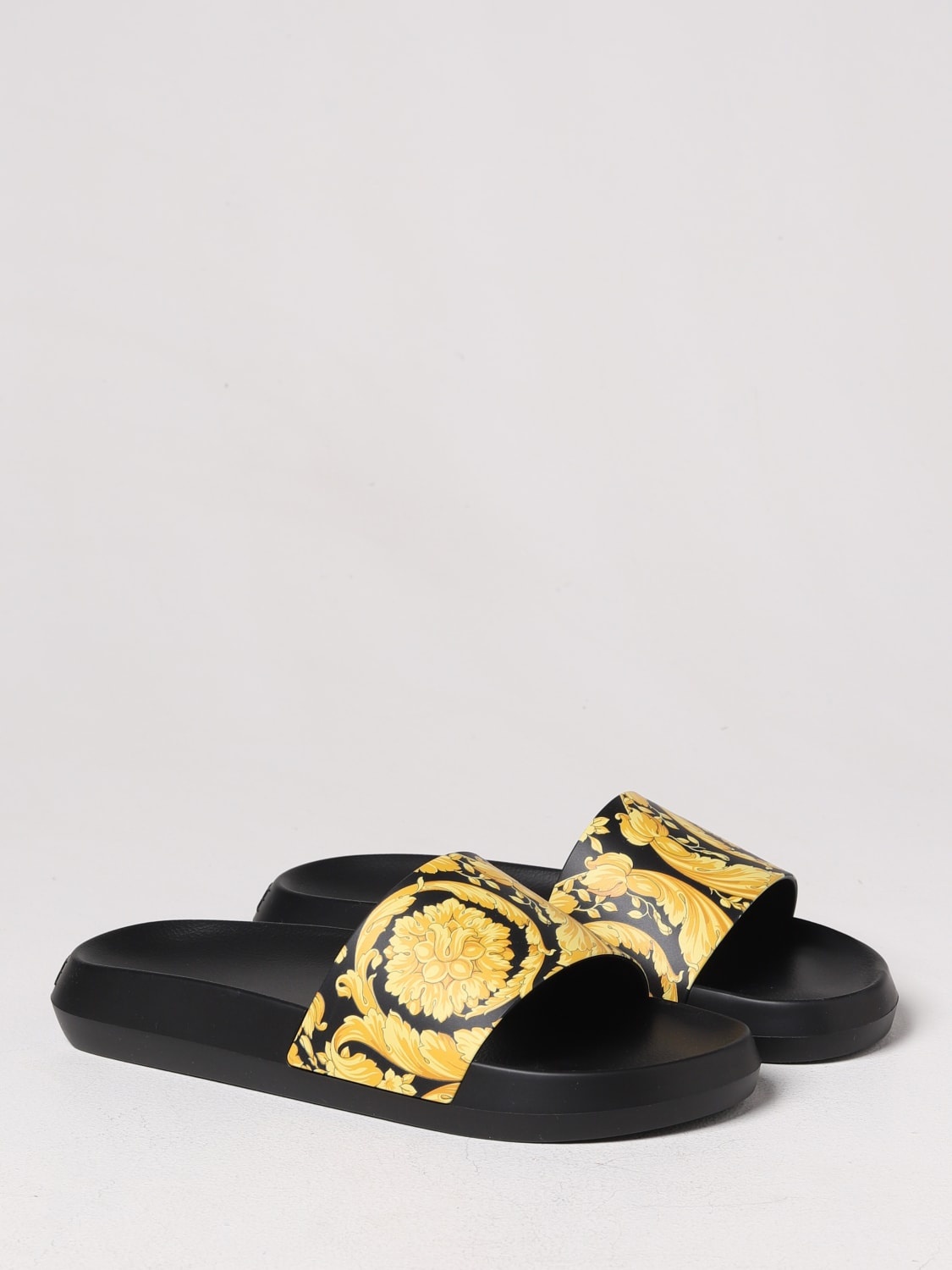 Baroque Versace sliders in rubber - 2
